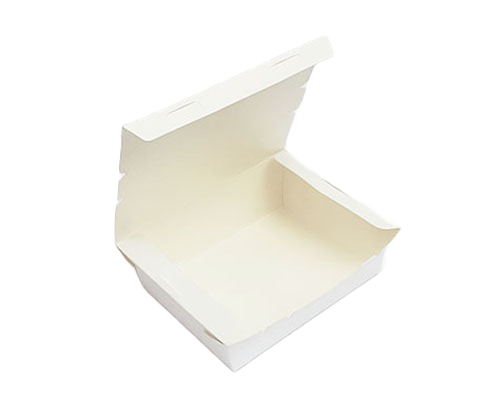 900 ml White paper meal box