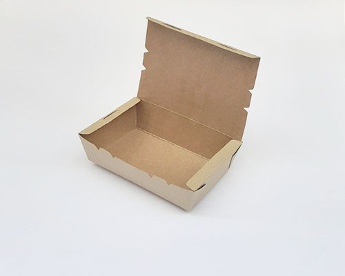 500 ml Brown Kraft paper meal box