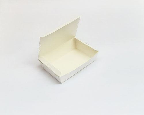 500 ml White paper meal box